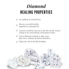 Nature Inspired Diamond Eternity Stud Earrings Diamond - ( HI-SI ) - Color and Clarity - Rosec Jewels