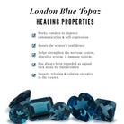 1.25 CT London Blue Topaz and Diamond Ring Set London Blue Topaz - ( AAA ) - Quality - Rosec Jewels