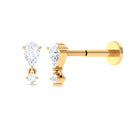 Rosec Jewels-Dainty Moissanite Piercing Earring for Helix