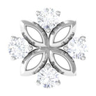 Rosec Jewels-Real Diamond Flower Earring for Cartilage Piercing