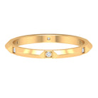 Certified Natural Diamond Anniversary Band Ring Diamond - ( HI-SI ) - Color and Clarity - Rosec Jewels