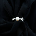 2.25 CT Freshwater Pearl and Diamond Flower Ring in Gold Freshwater Pearl - ( AAA ) - Quality - Rosec Jewels