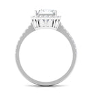 4.75 CT Octagon Cut Zircon Classic Engagement Ring Zircon - ( AAAA ) - Quality - Rosec Jewels