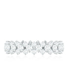 3.50 CT Prong Set Simulated Diamond Full Eternity Band Ring Zircon - ( AAAA ) - Quality - Rosec Jewels