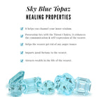 Sky Blue Topaz and Diamond Designer Promise Ring Sky Blue Topaz - ( AAA ) - Quality - Rosec Jewels